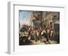 Fourth Dragoon Guards Leaving For the Crimean War, c.1854-null-Framed Giclee Print