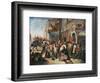 Fourth Dragoon Guards Leaving For the Crimean War, c.1854-null-Framed Giclee Print