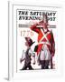 "Fourth of July, 1776," Saturday Evening Post Cover, June 30, 1923-Joseph Christian Leyendecker-Framed Giclee Print