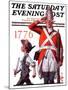 "Fourth of July, 1776," Saturday Evening Post Cover, June 30, 1923-Joseph Christian Leyendecker-Mounted Giclee Print