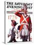 "Fourth of July, 1776," Saturday Evening Post Cover, June 30, 1923-Joseph Christian Leyendecker-Stretched Canvas