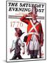 "Fourth of July, 1776," Saturday Evening Post Cover, June 30, 1923-Joseph Christian Leyendecker-Mounted Premium Giclee Print