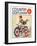 "Fourth of July Bike Ride," Country Gentleman Cover, July 1, 1934-John Drew-Framed Giclee Print