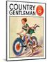 "Fourth of July Bike Ride," Country Gentleman Cover, July 1, 1934-John Drew-Mounted Giclee Print