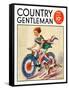 "Fourth of July Bike Ride," Country Gentleman Cover, July 1, 1934-John Drew-Framed Stretched Canvas