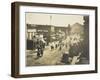 Fourth Of July In Goldfield, Nevada-A. Allen-Framed Art Print