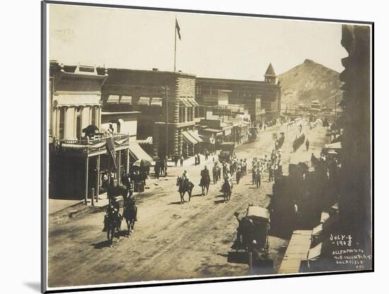 Fourth Of July In Goldfield, Nevada-A. Allen-Mounted Art Print