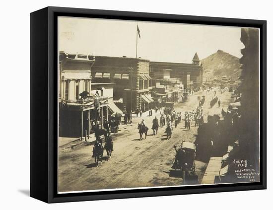 Fourth Of July In Goldfield, Nevada-A. Allen-Framed Stretched Canvas