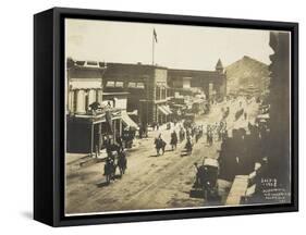 Fourth Of July In Goldfield, Nevada-A. Allen-Framed Stretched Canvas