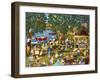 Fourth of July Lake-Sheila Lee-Framed Giclee Print