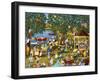 Fourth of July Lake-Sheila Lee-Framed Giclee Print