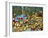 Fourth of July Lake-Sheila Lee-Framed Giclee Print