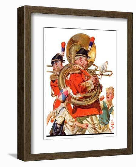 "Fourth of July Parade,"July 1, 1933-Joseph Christian Leyendecker-Framed Giclee Print