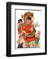 "Fourth of July Parade,"July 1, 1933-Joseph Christian Leyendecker-Framed Giclee Print