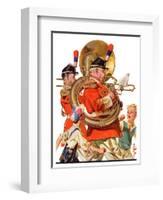 "Fourth of July Parade,"July 1, 1933-Joseph Christian Leyendecker-Framed Giclee Print