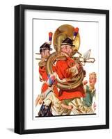 "Fourth of July Parade,"July 1, 1933-Joseph Christian Leyendecker-Framed Giclee Print