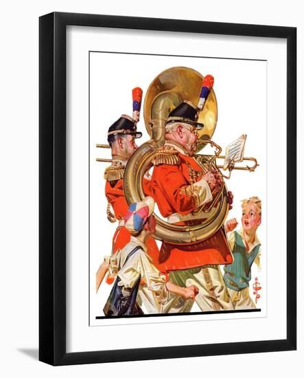 "Fourth of July Parade,"July 1, 1933-Joseph Christian Leyendecker-Framed Giclee Print