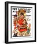 "Fourth of July Parade," Saturday Evening Post Cover, July 1, 1933-Joseph Christian Leyendecker-Framed Giclee Print