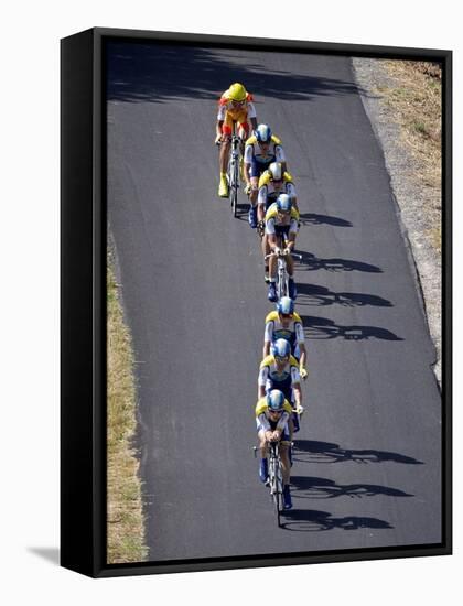 Fourth Stage of Tour de France, Montpellier, July 7, 2009-null-Framed Stretched Canvas