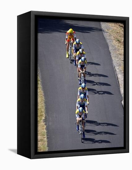 Fourth Stage of Tour de France, Montpellier, July 7, 2009-null-Framed Stretched Canvas