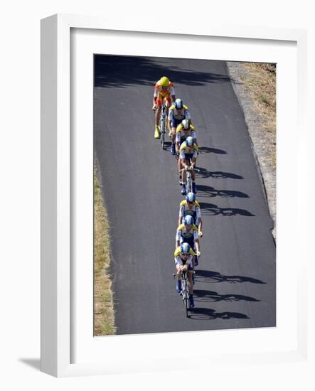 Fourth Stage of Tour de France, Montpellier, July 7, 2009-null-Framed Photographic Print