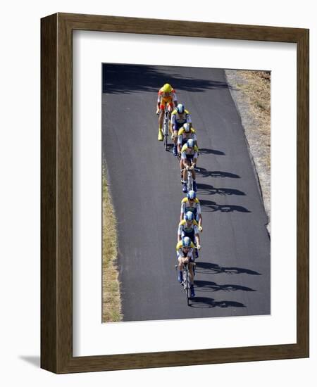 Fourth Stage of Tour de France, Montpellier, July 7, 2009-null-Framed Photographic Print