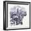 Fourth Street in Cincinnati United States of America-null-Framed Giclee Print