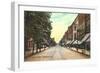 Fourth Street, Steubenville-null-Framed Premium Giclee Print