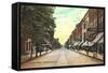 Fourth Street, Steubenville-null-Framed Stretched Canvas