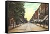 Fourth Street, Steubenville-null-Framed Stretched Canvas