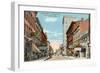 Fourth Street, Steubenville-null-Framed Art Print