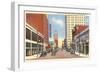 Fourth Street, Winston-Salem, North Carolina-null-Framed Art Print