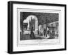 Fourth View of Trianon, Taken in the French Garden, Engraved by Francois Denis Nee (1732-1817)-Louis-Nicolas de Lespinasse-Framed Giclee Print