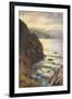 Fowey, Cornwall 1910-EW Haslehust-Framed Art Print