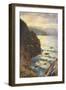 Fowey, Cornwall 1910-EW Haslehust-Framed Art Print