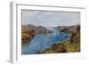 Fowey, Entrance to Harbour-Alfred Robert Quinton-Framed Giclee Print