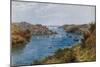 Fowey, Entrance to Harbour-Alfred Robert Quinton-Mounted Giclee Print