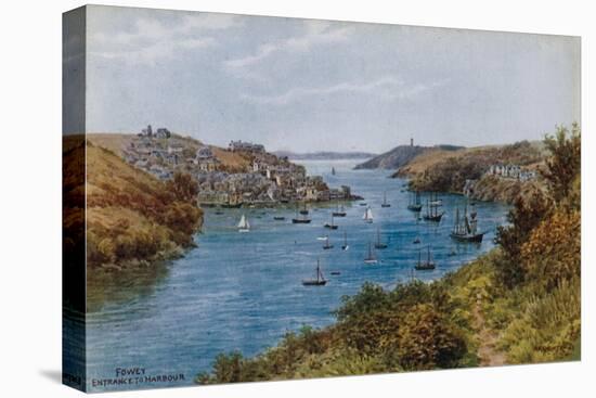 Fowey, Entrance to Harbour-Alfred Robert Quinton-Stretched Canvas