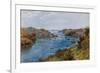 Fowey, Entrance to Harbour-Alfred Robert Quinton-Framed Giclee Print