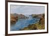 Fowey, Entrance to Harbour-Alfred Robert Quinton-Framed Giclee Print