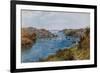 Fowey, Entrance to Harbour-Alfred Robert Quinton-Framed Giclee Print