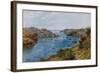 Fowey, Entrance to Harbour-Alfred Robert Quinton-Framed Giclee Print