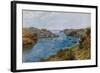Fowey, Entrance to Harbour-Alfred Robert Quinton-Framed Giclee Print