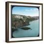 Fowey from the Castle, Cornwall, Late 19th or Early 20th Century-null-Framed Giclee Print