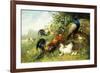 Fowl and Peacocks, 1899-Arthur Fitzwilliam Tait-Framed Giclee Print