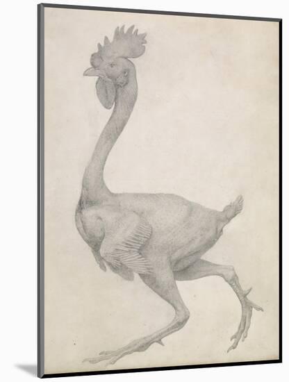 Fowl: Lateral View with Most Feathers Removed-George Stubbs-Mounted Giclee Print