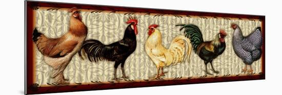 Fowl Parade-Kate Ward Thacker-Mounted Giclee Print