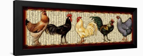 Fowl Parade-Kate Ward Thacker-Framed Giclee Print