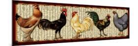 Fowl Parade-Kate Ward Thacker-Mounted Premium Giclee Print