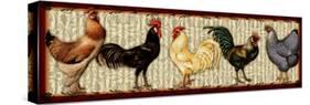 Fowl Parade-Kate Ward Thacker-Stretched Canvas